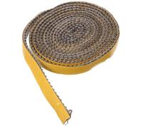 Joint de Porte pour Fibre de Verre Adhésif Poêle à Bois | Étanchéité Renforcée, Pose Facile, Accessoire Polyvalent, Couleur Jaune, pour Porte et Insert de Cheminée