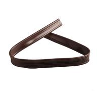 Joint de porte pour isolation phonique et froide, ajustement personnalisé avec longueur coupable pour n'importe quelle porte (S, marron)