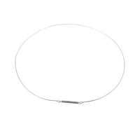 Joint de Porte pour Lave-linge, Anneau de Retenue en Acier Inoxydable 40cm | Argenté, Fabrication Précise et Fiable, pour Machine à Laver, Pièce de Rechange pour Soufflet de Porte