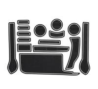 Joint De Porte pour Toyota pour Aqua 2012-2016 Accessoires Intérieurs Tapis de décoration(15pcs-1)