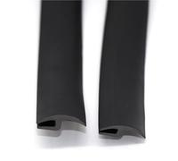 Joint de Porte Voiture Bande D'étanchéité Pour Pare-brise De Voiture Réduction Du Bruit Coupe-froid Pour Pare-brise Avant Flexible Type H Surfaces Lisses De Voiture(2m)