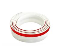 Joint de Porte Voiture Bandes D'étanchéité En Caoutchouc Pour Voiture Autocollant De Protection Pour Bord De Fenêtre Bande D'étanchéité Pour Pare-brise(1.6 M white)
