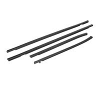 Joint de Porte Voiture Pour FIT Pour JAZZ Pour Hatchback GD1 GD3 2003 2004 2005 2006 2007 4PCS Voiture Extérieur Joint De Porte Ceinture Moulure Garniture
