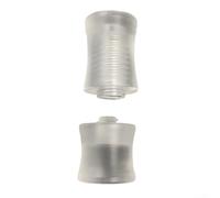 Joint de protection pour queue de billard Uniloc Quick Joint 3 en acrylique transparent Longueur 5,2 cm Protège les joints avant et arrière contre les dommages