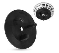 Joint de Rechange, 1 pièce, Compatible avec Les siphons IKEA ATLANT et DOMSJÖ, Panier d'évier Pièce de Rechange en Caoutchouc, en Noir, à Visser sur Le Panier d'évier, Bouchon d'évier Joint à lèvres