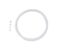 Joint de rechange en caoutchouc de silicone pour autocuiseur électrique - Matériau transparent - Convient aux capacités de 2 à 5 L à 8 L pour un joint de cuisson fiable (2,8 l)