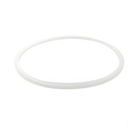 Joint de rechange en caoutchouc de silicone transparent pour autocuiseur compatible avec les cuisinières en alliage d'aluminium de 22 cm à 32 cm de diamètre intérieur (28 cm)