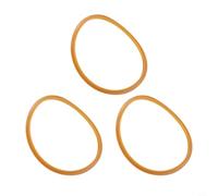 Joint de rechange en silicone pour autocuiseur domestique modèles en alliage d'aluminium 18 à 32 cm Bague d'étanchéité transparente pour un ajustement sûr 25 pièces dans l'emballage (B 22 cm)