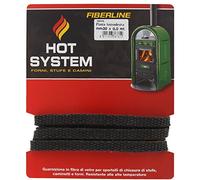 Joint de rechange plat 10 mm pour portes poêles fours en fibre de verre 2,5 m
