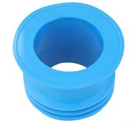 Joint de rechange pour WC en PVC avec joint en caoutchouc pour une prévention efficace des fuites et raccord de cuvette de toilette (B)