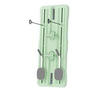 Joint de réformateur de Pilates pliable (avec rouleau abdominal), machine d'exercice abdominal, planche de Pilates multifonction (pour entraînement à la maison), entraîneur de Pilates tout au long