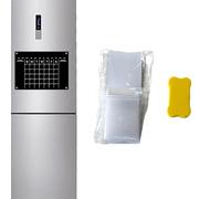 Joint de réfrigérateur - Ensemble de planificateur d'effacement de 9 x 12 pouces, surface de planification acrylique, organiseur de tâches de mémorandum réutilisables fiables magnétiques | Tableau