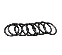 Joint de Refroidisseur Joint torique d'étanchéité 2840p en NBR, joint torique de plomberie, résistant à l'huile, haute température, CS 1,0-3,1 mm(Black 1160pcs)