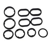 Joint de Refroidisseur Lot de 6 adaptateurs de boîtier de filtre à huile 68191356AA pour Jeep Wrangler Grand Cherokee 2014-2023