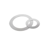 Joint de réglage de rondelle plate ultra-mince en acier inoxydable 0.1 à 1mm M2 .5 M3 M4 M6 M8 M10 M12 à M40 304 A2-70(100pcs M3x7xThick,Thick 0.1mm)