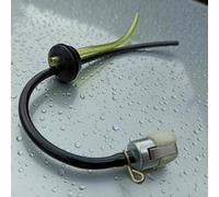 Joint de réservoir universel en aluminium Ø 22 mm Compatible avec durite d'essence compatible avec débroussailleuses et tronçonneuses