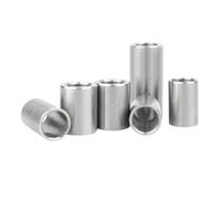Joint de rondelle de douille en acier inoxydable M10 M12 M14 M15 304, manchon d'espacement rond creux non fileté OD 12/13/18/20/21~25mm(M15x22x20(2pcs))