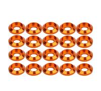 Joint de rondelle de vis en alliage d'aluminium 20PCS pour vis à six pans creux M3 (3 * 8 * 2)