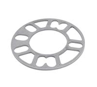 Joint de Roue 2 pièces 3 mm 5 mm 8 mm 10 mm Entretoises de Roue de Voiture universelles en Alliage d'aluminium Cales Adaptateur Moyeu Plaque de Voie (8 mm)