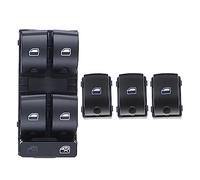 Joint de roue Bouton de commutation fenêtre principale d'alimentation électrique voiture accessoires 8E0959851B pour A4 B6 pour B7(A set)