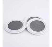 Joint de serrage en acier inoxydable avec filtre 150 microns - 3,8 cm, 5,1 cm, 3,6 cm, 8,9 cm, 10,2 cm compatible avec Homebrew 1 pièce (150 mailles 91 mmod-7,6 cm Tc)