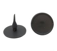 Joint de soupape d'échappement en silicone noir pour cuiseur à riz 16 mm Réduction du bruit Joint d'étanchéité à la vapeur Accessoire de cuisine