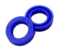 Joint de tige de piston Joints d'étanchéité à lèvre simple en U, diamètre intérieur 20 30 mm, joint hydraulique radial, de tige piston polyuréthane, 5 pièces(25x43x6mm)