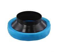 Joint de toilette pour tuyau de vidange avec caoutchouc polymère pour joint de réservoir de style donut - Kit de réparation et de réparation pour bloquer et fuir de liquide