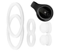 Joint de trou de ventilation de bouteille d'eau | Joint de couvercle de paille en silicone de rechange | Joint d'étanchéité de qualité alimentaire pour bouteilles en acier inoxydable | Cubier