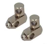 Joint de tuyau de drainage, 17 x 17 mm réglable en métal pour bonde excentrique pour robinet de salle de bain, robinet, évier