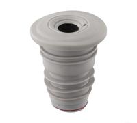 Joint de tuyau de vidange de machine à laver en silicone 1 et ABS - Anti-refoulement - Joint fiable et résistant aux fuites - Pour évier de cuisine et buanderie - 8 cm