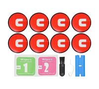 Joint de Type Anneau pour Galaxy Watch Active 2/Galaxy Watch3, pour Rattacher la Vitre Arrière pour Samsung Galaxy Watch Active 2/Galaxy Watch3, avec Outils de Réparation (8PCS)