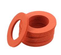 Joint de Valve D’Inhalation pour Masque Facial Complet 6895 | Silicone Rouge 3,50x3,50x0,20cm, Étanchéité Fiable, Pose Simple pour Chantiers Poussiéreux
