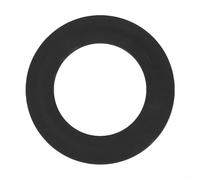 Joint de valve de chasse d'eau en silicone pour Siamp pour modèles Optima 49 et 50 - 7,2 cm de diamètre - Rondelle de vidange de rechange noire avec compresse (1 pièce)