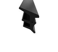 Joint de verrouillage en PVC universel lot de 10 m. Bordures à verrouillage uniquement pression pour fenêtres et balcons et luminaires. Contre les courants d'air économise les coûts de chauffage. (8