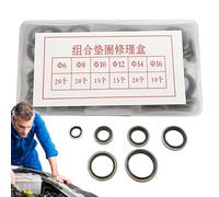 Joint de vidange de bac d'huile de voiture : joint de bouchon de vidange d'huile moteur, joint résistant aux fuites | Joint de carter d'huile pour l'entretien du véhicule