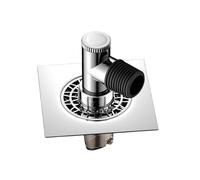 Joint de vidange de sol pour machine à laver - Connecteur coudé pour évier de salle de bain - Adaptateur de tuyau d'égout pour machine à laver