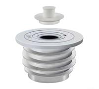 Joint de vidange pour évier de cuisine et canalisations de sol | Joint anti-odeur pour arrêter les mauvaises odeurs | Compatibilité habituelle pour tuyaux de vidange et tuyaux | Pour facile (B-45/50