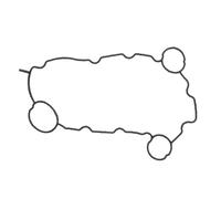 ELRING 964.170 Joint spi de vilebrequin, ventilation du carter-moteur