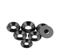 Joint de vis à tête conique, rondelle conique, M3 M4 M5 M6 M8 M10 Rondelle fraisée conique en plastique solide joint plat concave convexe conique conique rondelles d'isolation (taille : M3x12x3 Cone,