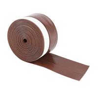 Joint de vitre de porte, bande d'étanchéité auto-adhésive de prévention des poussières d'insectes de fenêtre de porte 5M 45mm(marron)