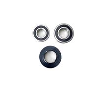 Joint d'eau de roulement, Compatible for Hisense, 6206 6207 | Jeu de joints d'étanchéité à roulement for Machine à laver, réparation et remplacement de l'arbre du tambour(WHITE)