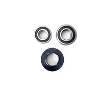 Joint d'eau de roulement, Compatible for Hisense, 6206 6207 | Jeu de joints d'étanchéité à roulement for Machine à laver, réparation et remplacement de l'arbre du tambour(WHITE)