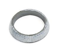 Joint d'échappement SOURCING MAP Voiture 60mm Diamètre Graphite Silencieux Échappement Bride Donut Bague Étanchéité Joint