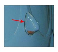 Joint d'éclairage de plaque arrière pour VW Coccinelle Split ->52