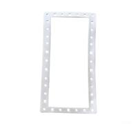 Joint d'écumoire papillon blanc 35 cm compatible avec SP1091WM(1 pièce) | Matériau en silicone, haute élasticité, résiste au vieillissement, taille précise, joint durable