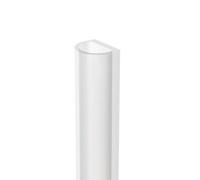 Joint demi-lune adhésif translucide hauteur 6 mm, largeur 6 mm, longueur 3 m