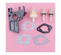 Joint d'espacement d'isolateur de carburateur adapté au Moteur de Tondeuse à Gazon GX160 GX200 5,5 CV 6,5 CV, pièce de Moteur, Joint de réservoir de Carburant