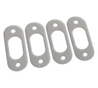 Joint d'étanchéité (4 pièces) for Vaillant, Ecotec, Pro 24/28, joint d'électrode 981330, feuille de fibre céramique