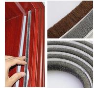 Joint d'étanchéité à brosse pour portes et fenêtres, réduction du bruit et coupe-vent. 10 m